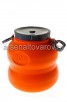 Фляга пластиковая  20 л для пищевых с навесными ручками Байкал (М7597) оранжево-серая (Башкирия) 