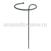 Опора для растений металлическая Садовита малая высота 120 см диаметр 25 см зеленая (Россия)