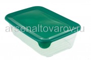 Емкость для продуктов пластиковая 2 л Практик (М1464) прозрачная (Идея)