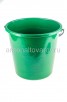 Ведро пластиковое 10 л для пищевых Огородное (020131) зеленое (Ар-Пласт) 