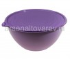 Миска пластиковая круглая  3,2 л с крышкой Риччи (С861ФИЛ) фиолетовая (Мартика)